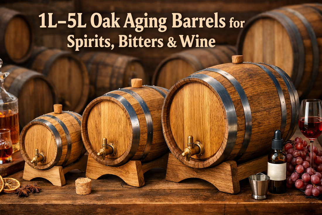 1L–5L Oak Aging Barrels: Your Complete Guide to Aging Spirits at Home