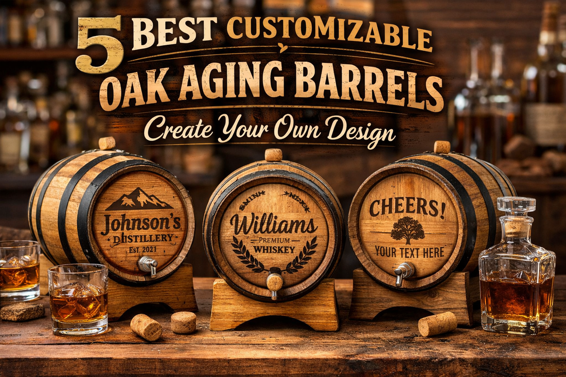5 Best Customizable Oak Aging Barrels – Create Your Own Design
