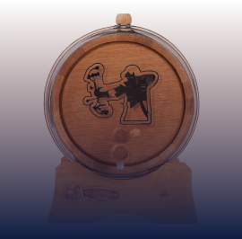 Personalized & Custom Engraved Oak Barrels