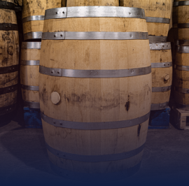 spirit barrels & Bourbon barrels