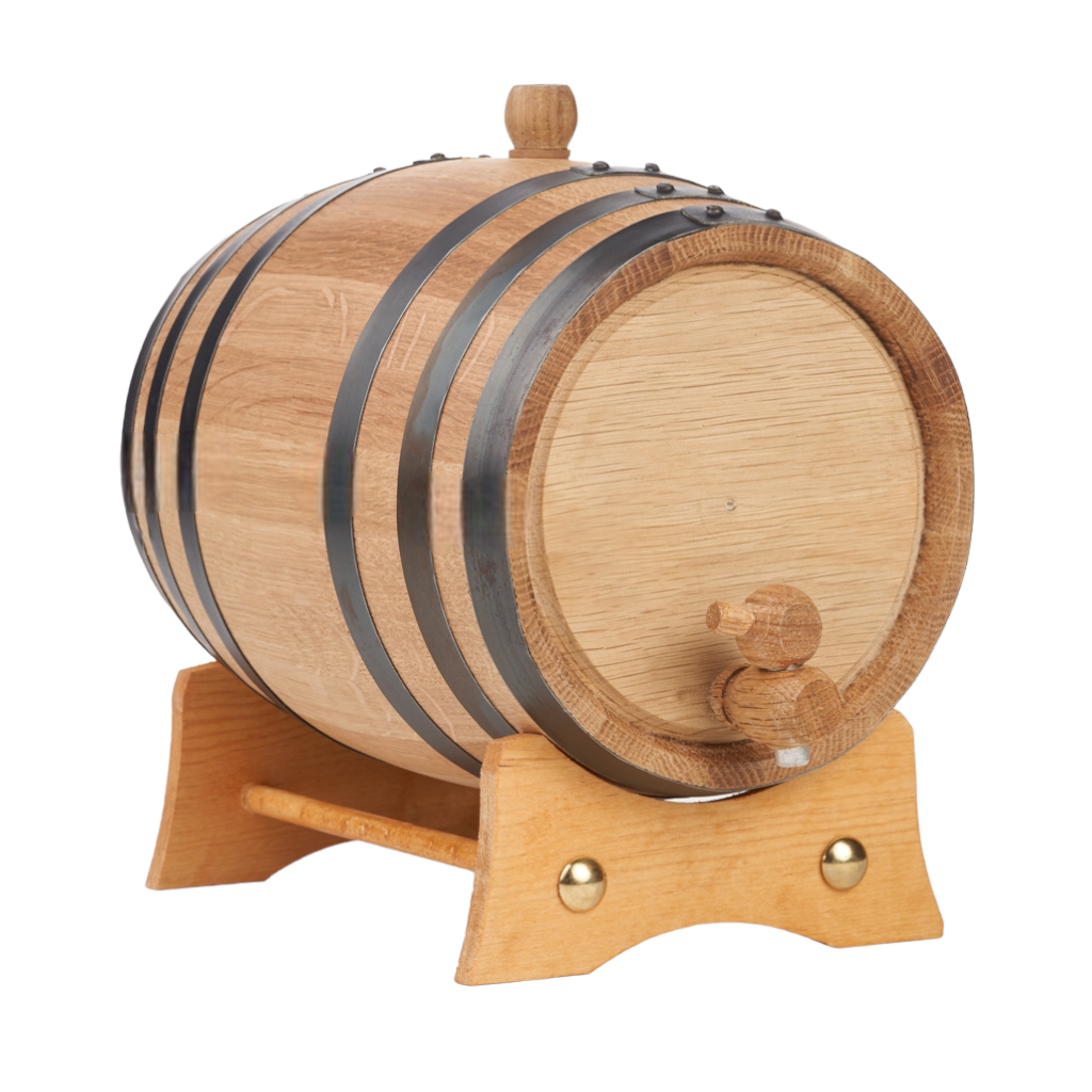 5 Litre Gator Barrel Wood Spigot
